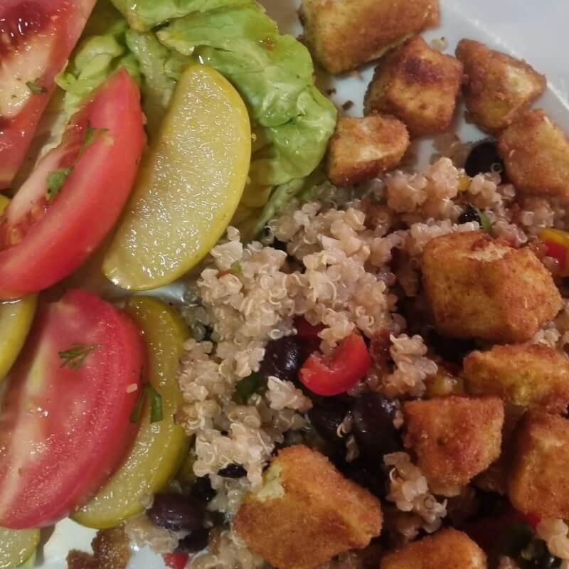 Arroz de Quinua es también una opción interesante.