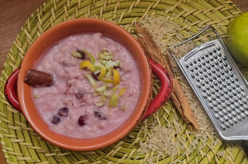 ARROZ CON LECHE VEGANO SIN AZÚCAR + ARROZ CON LECHE PINK