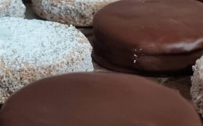 ALFAJORES VEGANOS DE CHOCOLATE