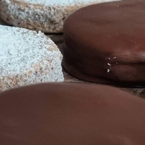 Alfajores Veganos de Chocolate. Aprende a prepararlos con esta receta.