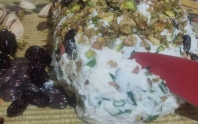 Queso crema vegano de Tofu y Rulo de Queso