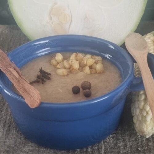 Receta de Zambo con Leche y Almibar de Choclos Vegana