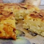 Tortilla española vegana. Receta aquí.