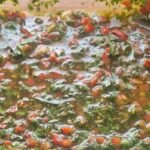 Chimichurri Vegano Receta: Salsa de chimichurri finalizada.