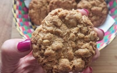 GALLETAS VEGANAS PROTEICAS DE AVENA SIN GLUTEN