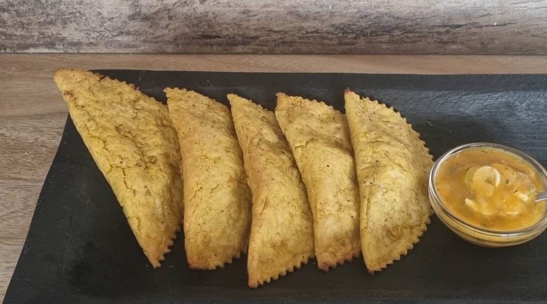 EMPANADAS VEGANAS DE PLATANO VERDE