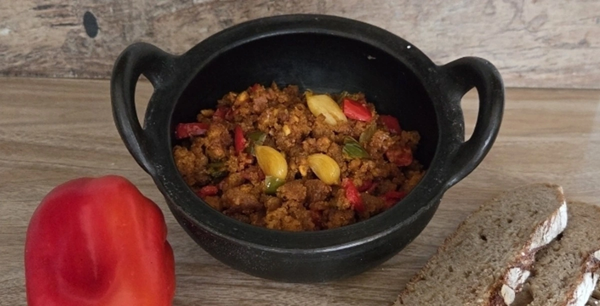 Migas pastoriles veganas de Extremadura - Receta tradicional